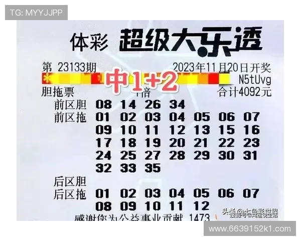 大乐透最新开奖结果通知公告